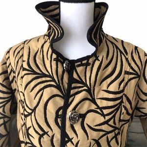 Trimdin Reversable Art to Wear Jacket-NWOT